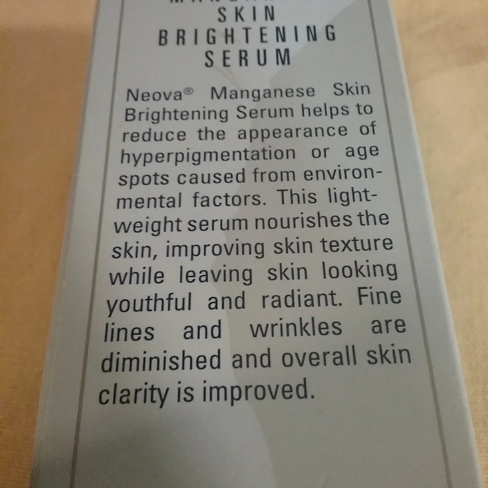 BRAND NEW NEOVA Manganese Skin Brightening Serum